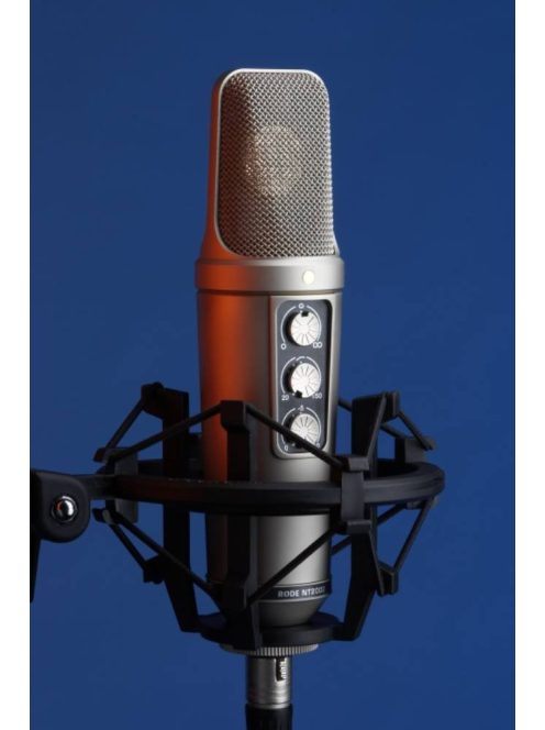 RODE NT2000 Kondenzátor stúdiómikrofon, folyamatosan változtatható karalterisztika, mélyvágás és csillapítás
