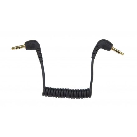RODE SC2 iPhone audio kimeneti hosszabbító kábel (TRS-TRS), 170-400mm hosszúságú spirális kialakítás