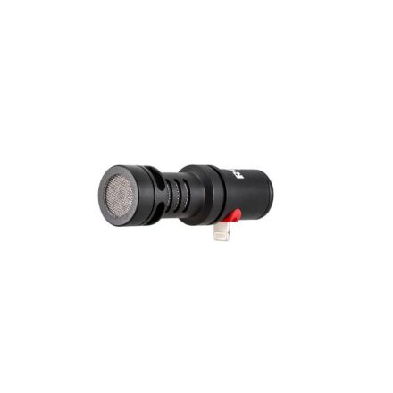 RODE VMME-L VideoMic Me-L mini kondenzátor mono videómikrofon iOS eszközökhöz Lightning csatlakozóval és fejhallgató kimenettel