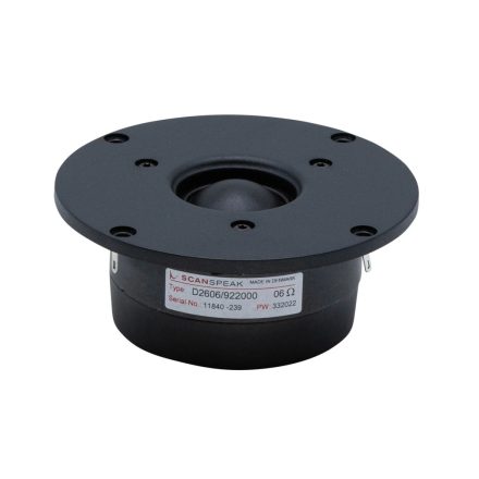 Discovery D2606/922000 1" Coated Textile Dome Tweeter