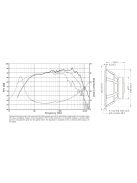 SEAS Prestige U22REX/P-SL - H1659-08 8" Woven Poly Cone Woofer