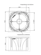 SICA 119x119mm Horn