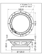 SICA 6 M1 1,5 CS 4Ω Midrange