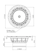 SICA 6,5 C 1,5 CP Coaxial  8+8Ω