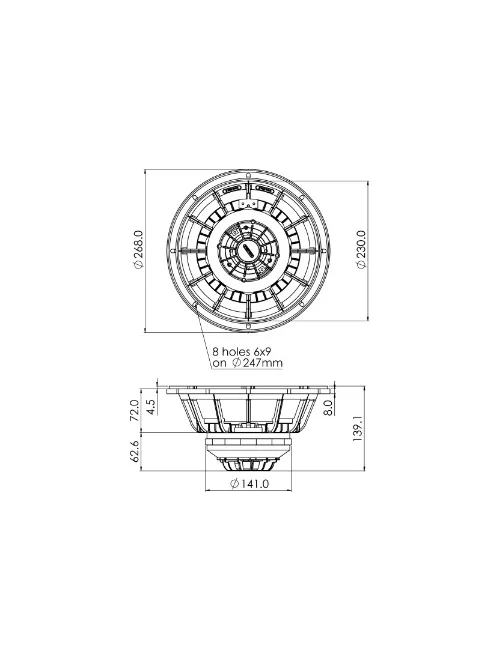 SICA 10 Cx 3 PL Coaxial 