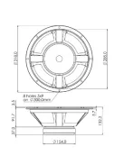 SICA 12 E 2,5 CS mid-woofer 