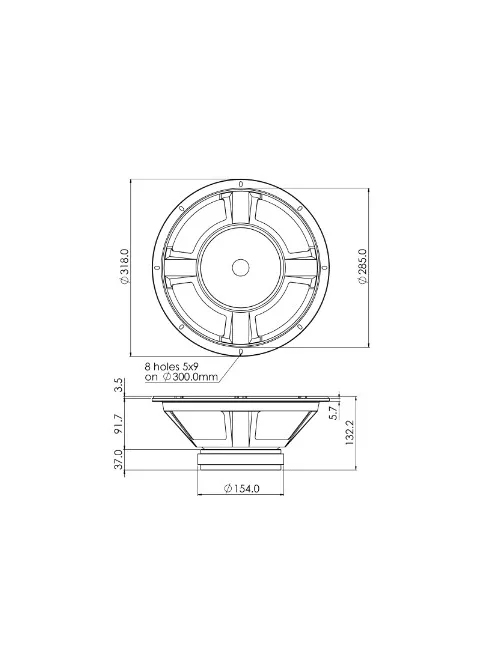 SICA 12 E 2,5 CS mid-woofer 