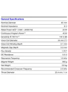 SICA CD 83.26/380 Compression Driver 8Ω