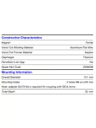 SICA CD 120.44/640 T, 8 Ohm Compression Driver
