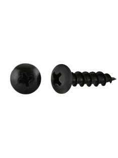 4.2 mm x 19.1 mm Deep Thread Pan Head Screw Black