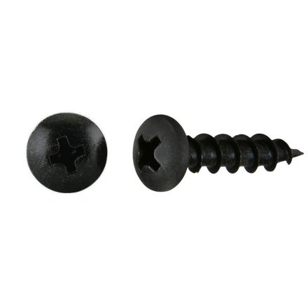 4.2 mm x 19.1 mm Deep Thread Pan Head Screw Black