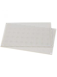 White Perforated Crossover Board | Pair | 12,70 x 17,78 cm