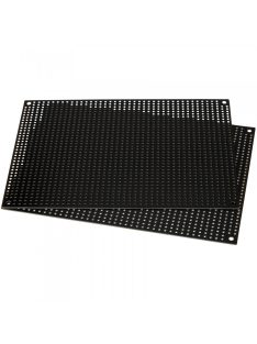 Black Perforated Crossover Board | Pair | 12,70 x 17,78 cm