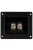 Speaker Terminal Cup Gold Insulated 5-Way Binding Post