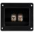 Speaker Terminal Cup Gold Insulated 5-Way Binding Post