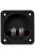 Square Speaker Terminal Cup Satin Nickel Binding Post Banana Jack
