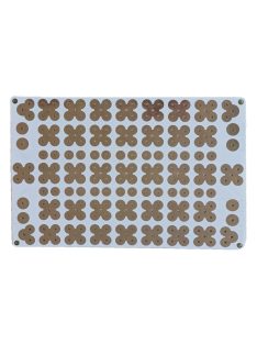 PCB-S01 Cloverleaf Pitches Crossover Board | 10 x 15 cm