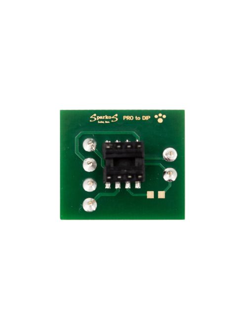 SparkoS PRO to DIP8 adapter fitted with SS2590