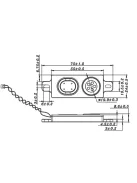 T0-2008S Speaker Module 2-5/32" x 1"