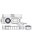 T2-2181SA 2" Subwoofer Module | 175 x 70 mm