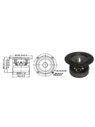 W4-1320SIF 4" Bamboo Full Range Speaker