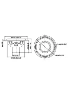 W5-1138SM 5-1/4" Neodymium Subwoofer