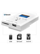 Media Player – MP3 / USB / SD / FM / BlueTooth / AUX média lejátszó, 2 x 15 W