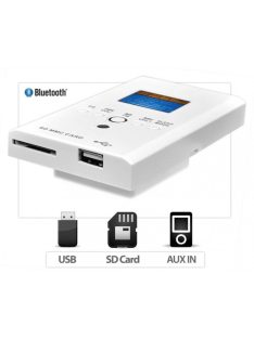   Media Player – MP3 / USB / SD / FM / BlueTooth / AUX média lejátszó, 2 x 15 W